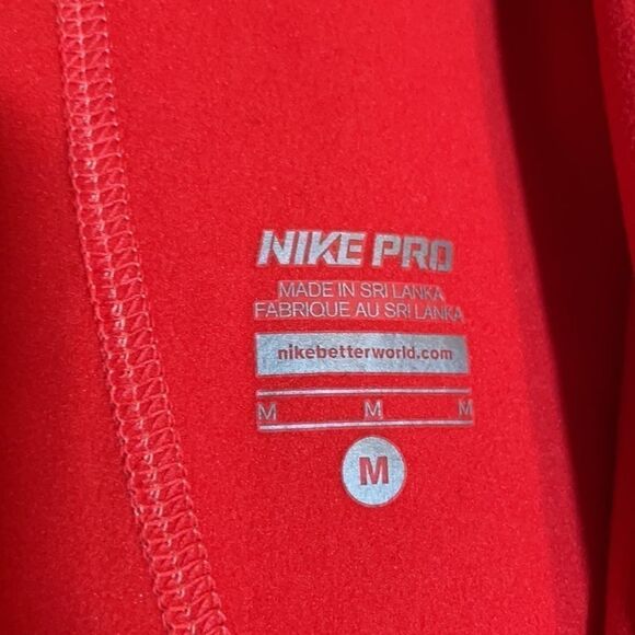 Nike Pro Dri-Fit Half Zip Long Sleeve Size Medium - Picture 3 of 5